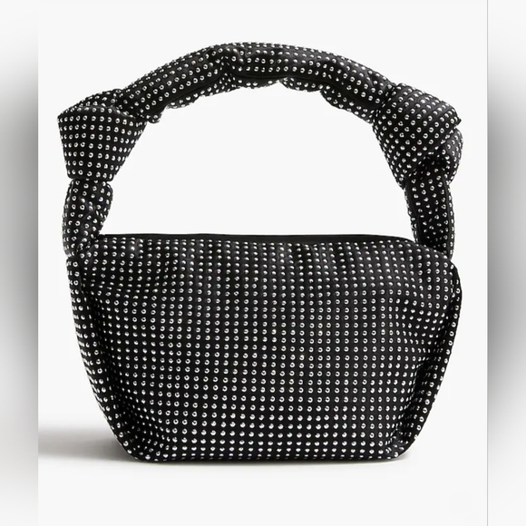 J. Crew Studded Double-Knot Handbag - Picture 1 of 4